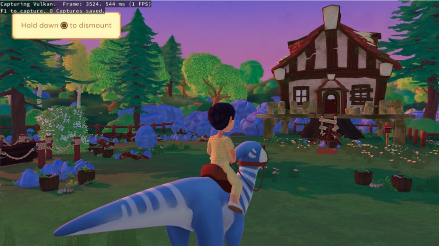 Paleo Pines running in KytyPS5